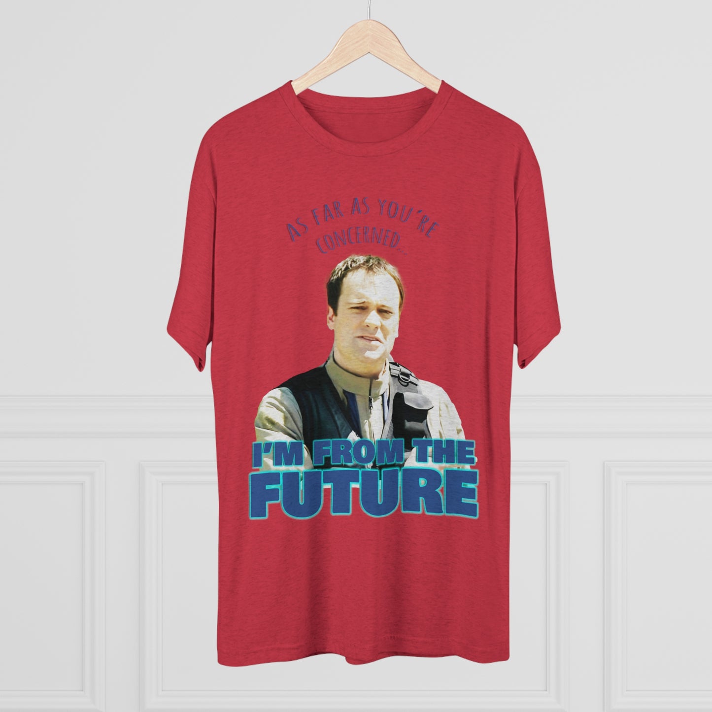 I'm from the future... Stargate inspired Unisex Tri-Blend Crew Tee
