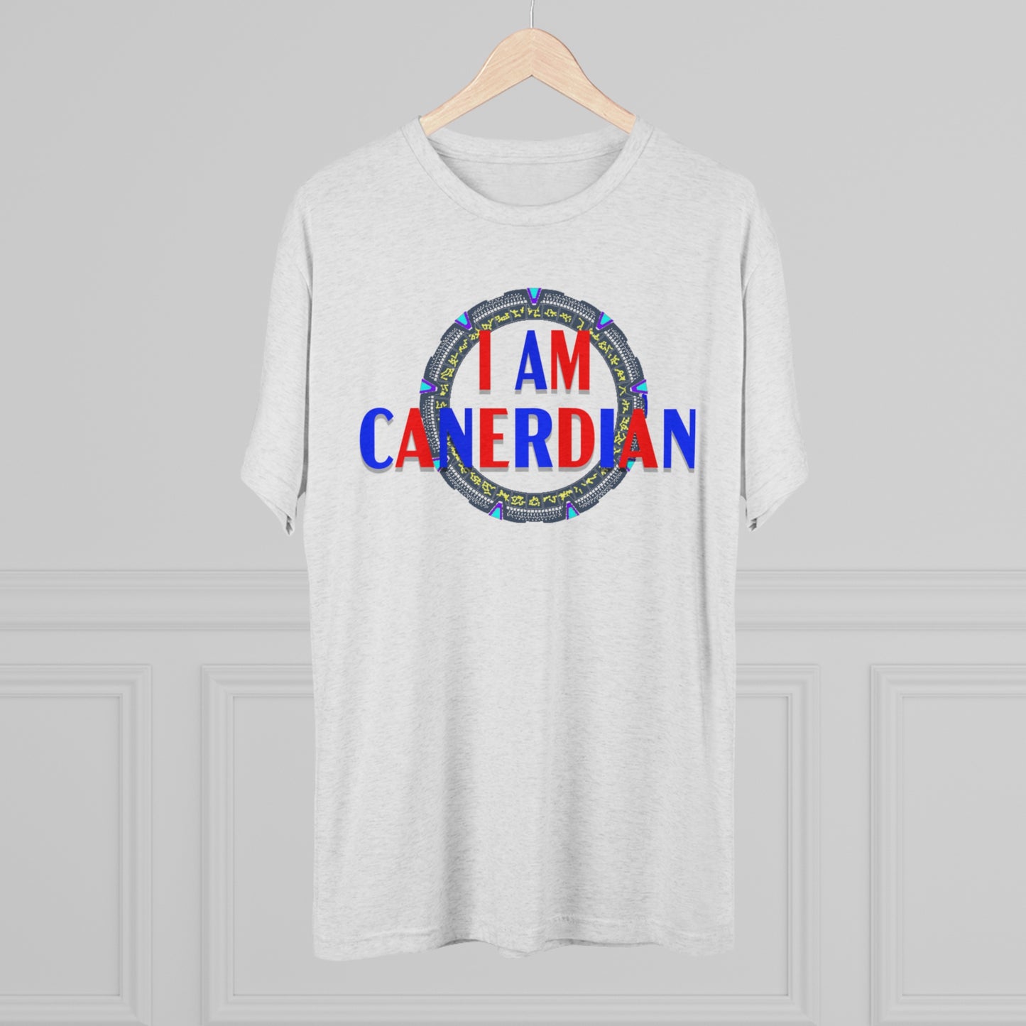 I AM CaNERDian Stargate inspired Unisex Tri-Blend Crew Tee