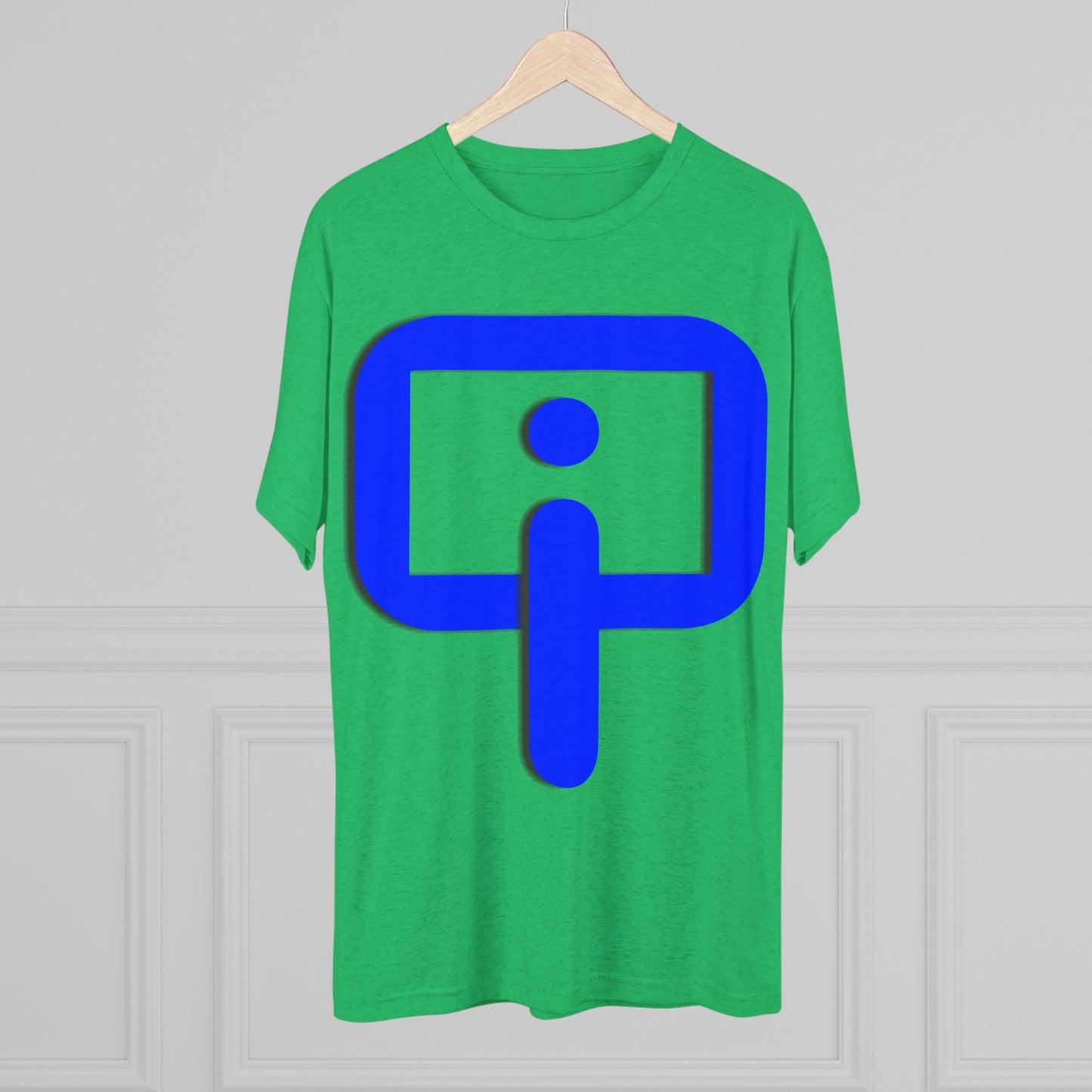 Organic Intelligence (BLUE) Unisex Tri-Blend Crew Tee