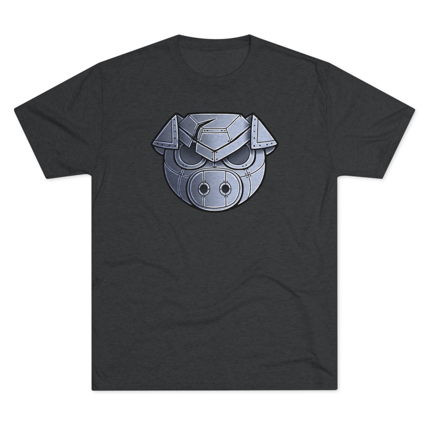 TechBandits Metal Pig Unisex Tri-Blend Crew Tee