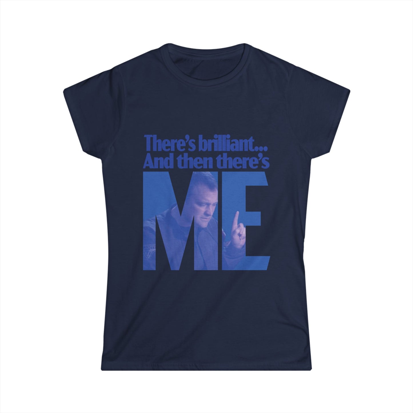 Stargate Atlantis: Brilliant and Me - Women's Softstyle Tee