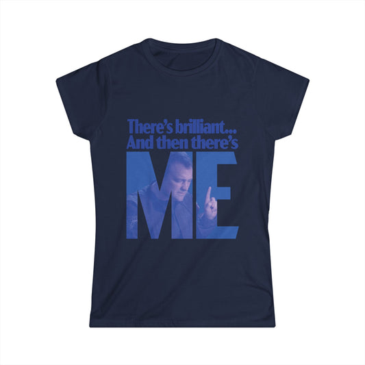 Stargate Atlantis: Brilliant and Me - Women's Softstyle Tee