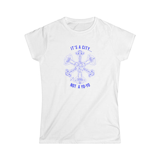 Stargate Atlantis: Not a Yo-Yo - Women's Softstyle Tee