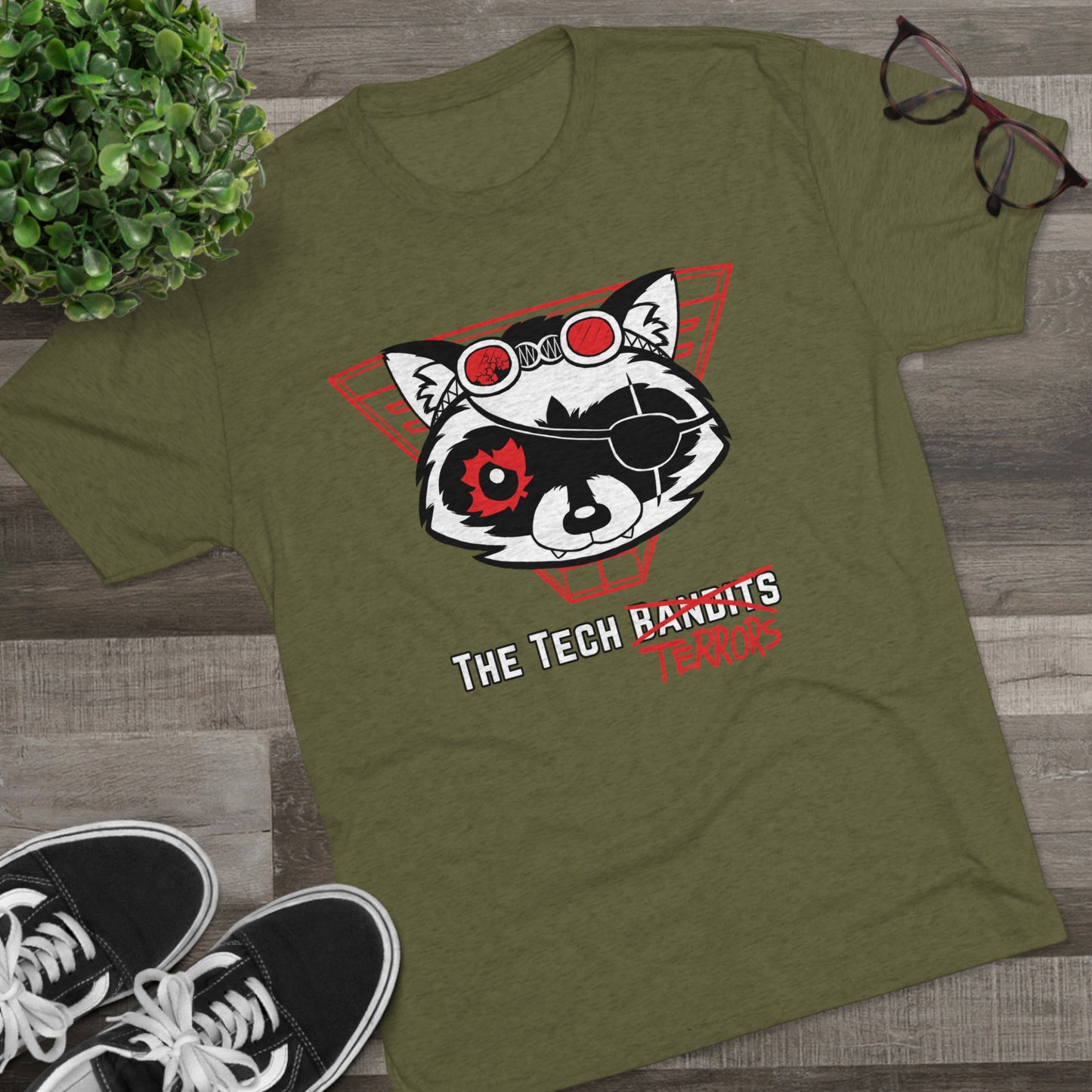 Stargate inspired TechBandits Chevron Unisex Tri-Blend Crew Tee!