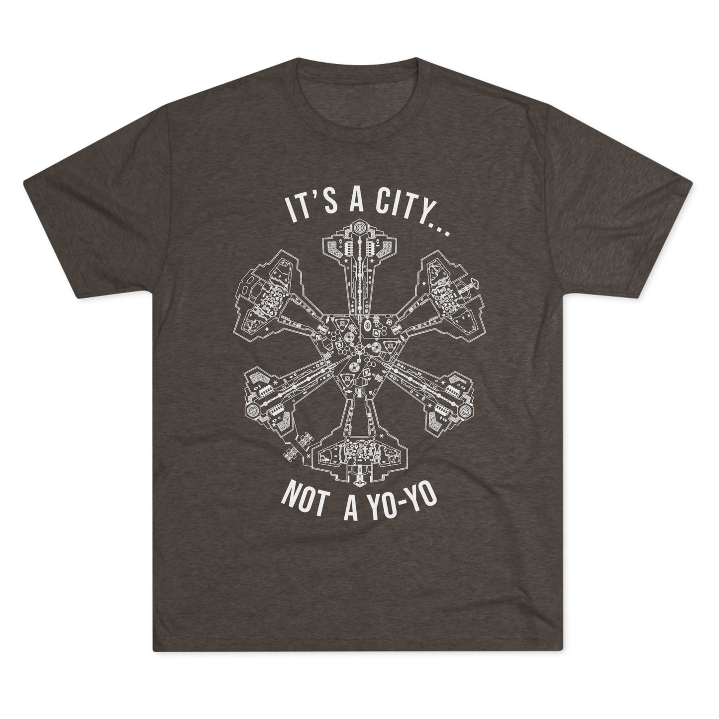 Not a Yo-Yo Stargate Atlantis Unisex Tri-Blend Crew Tee