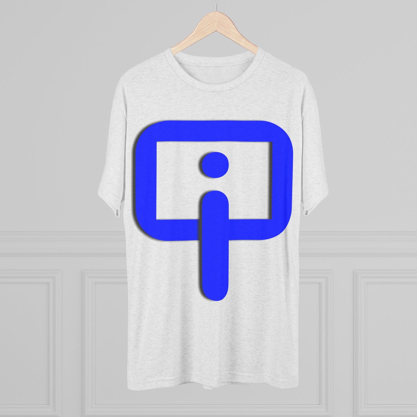 Organic Intelligence (BLUE) Unisex Tri-Blend Crew Tee