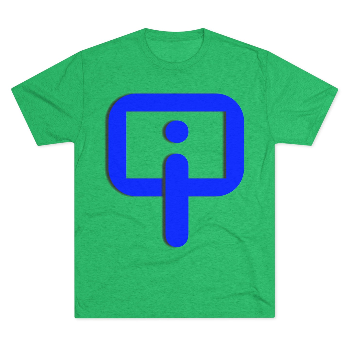 Organic Intelligence (BLUE) Unisex Tri-Blend Crew Tee