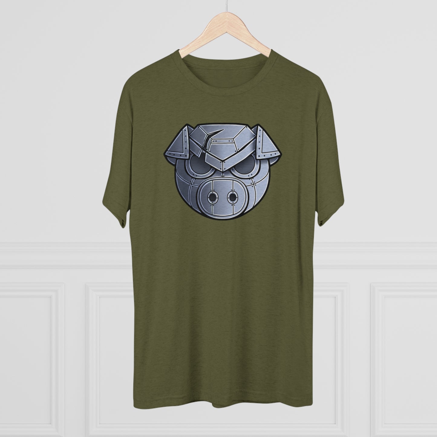 TechBandits Metal Pig Unisex Tri-Blend Crew Tee