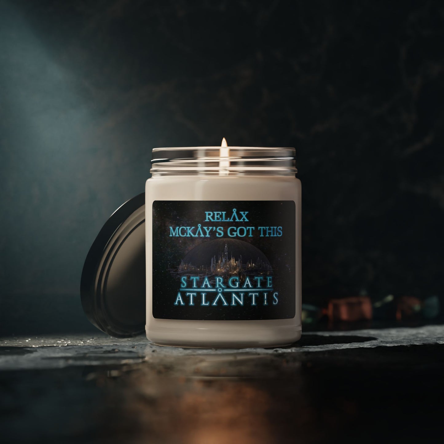 Relax, McKay's Got this...Stargate Soy Candle, 9oz