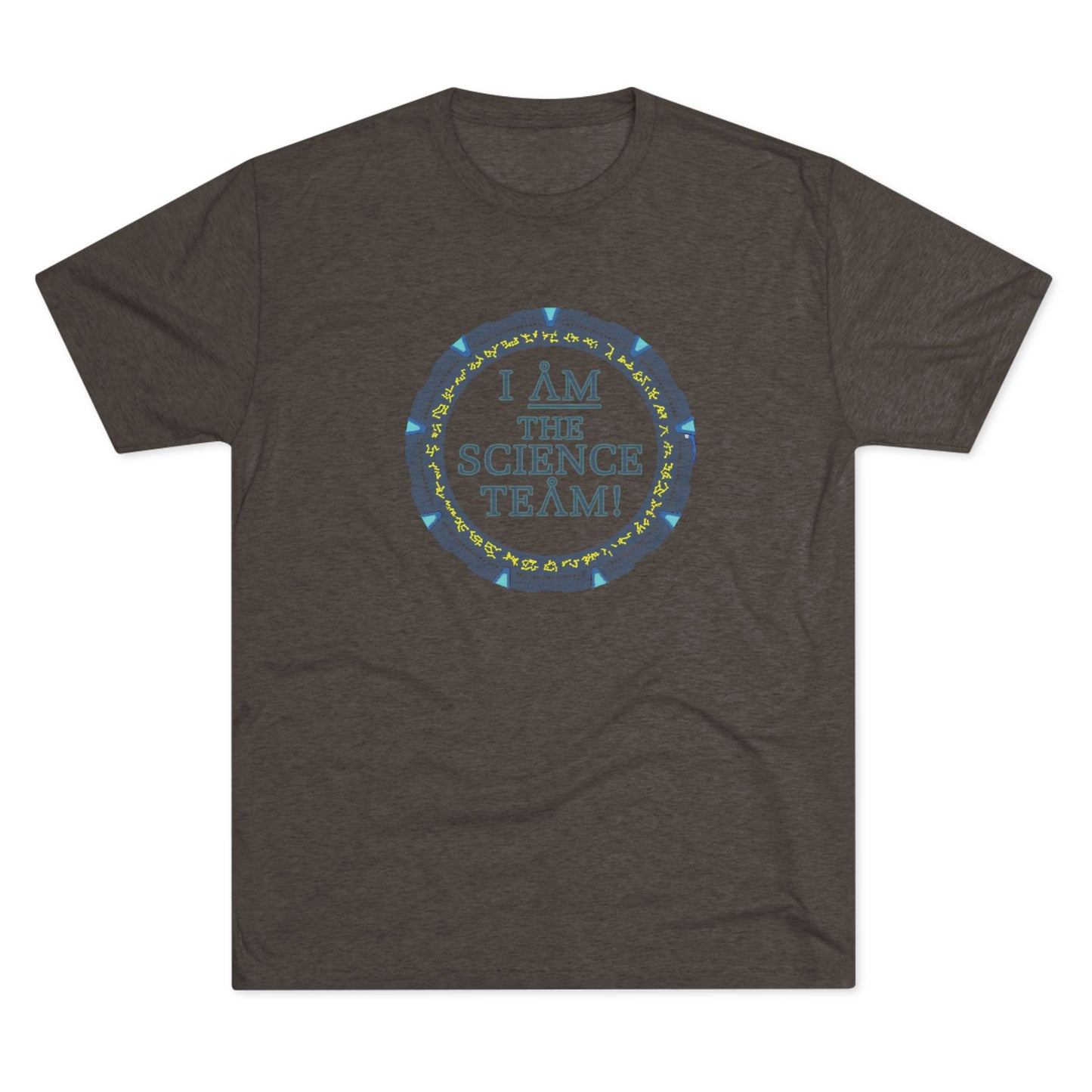 I AM the Science Team Stargate Unisex Tri-Blend Crew Tee