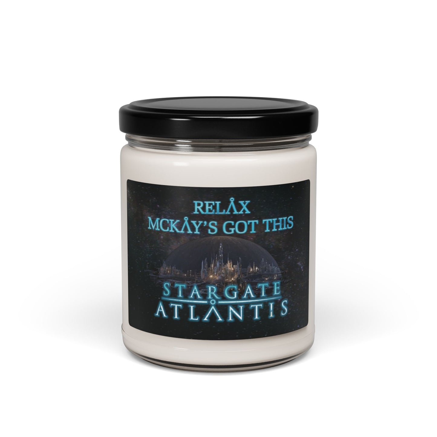Relax, McKay's Got this...Stargate Soy Candle, 9oz