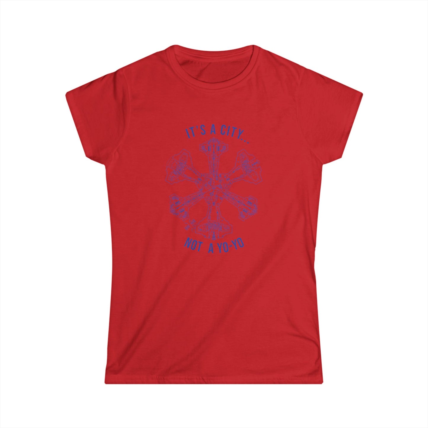 Stargate Atlantis: Not a Yo-Yo - Women's Softstyle Tee