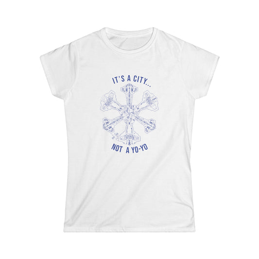 Stargate Atlantis: Not a Yo-Yo - Women's Softstyle Tee