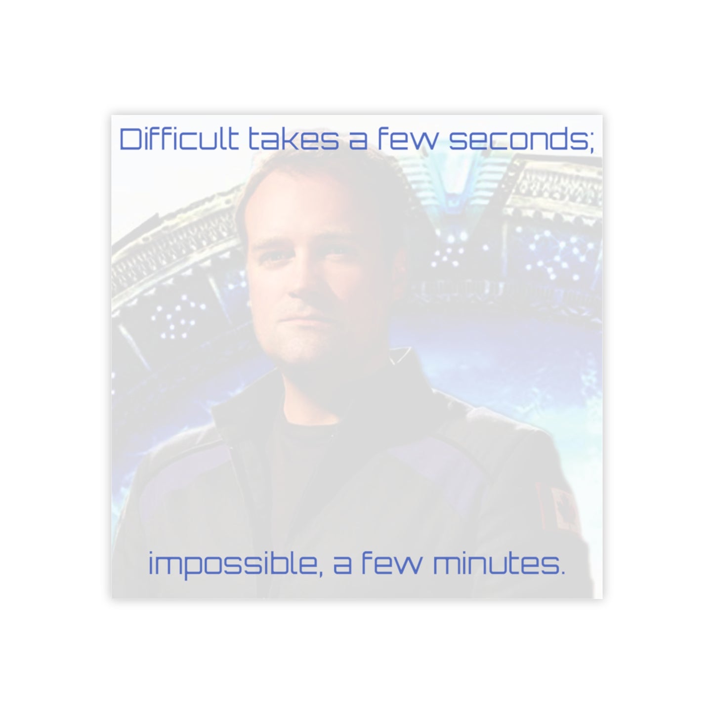 Stargate Genius Post it Note