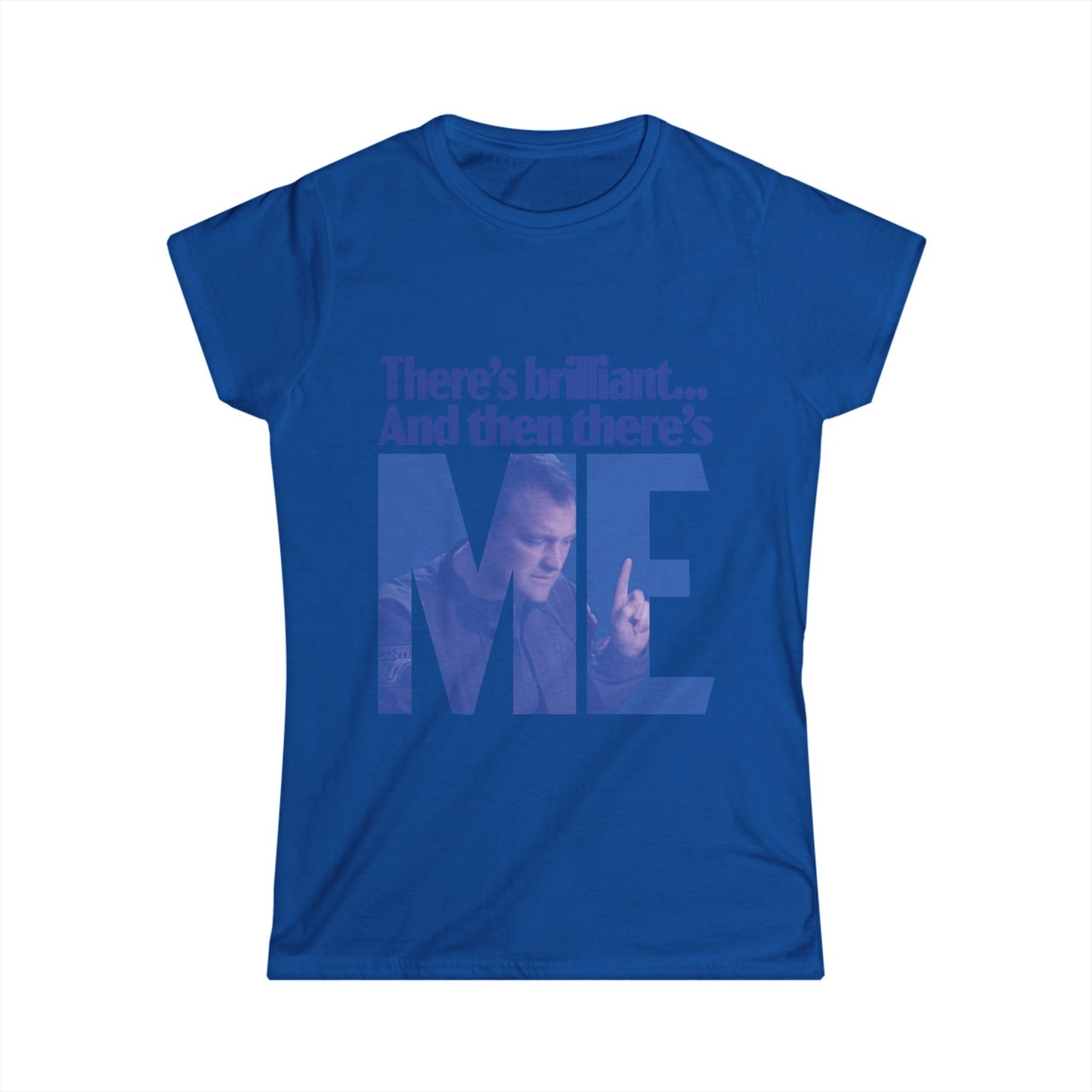 Stargate Atlantis: Brilliant and Me - Women's Softstyle Tee