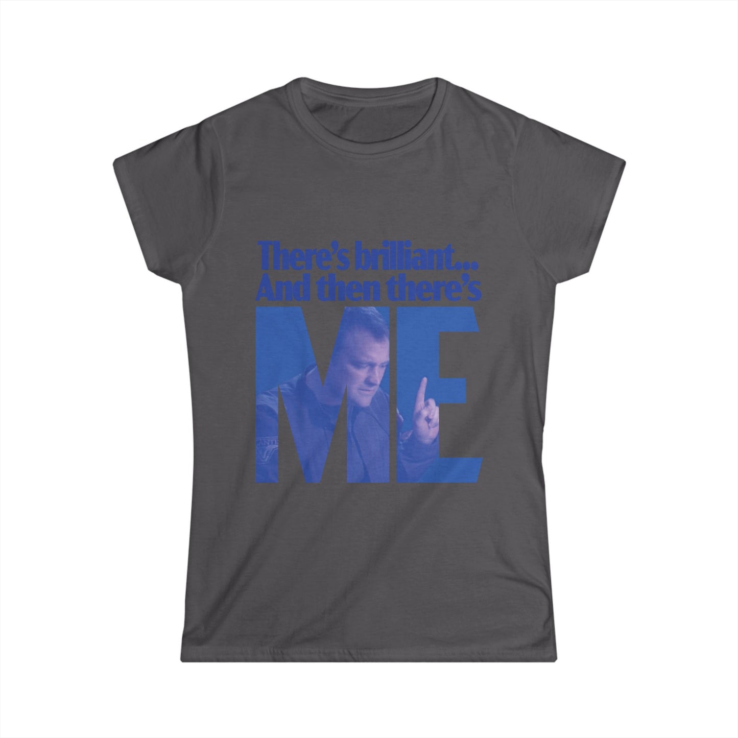 Stargate Atlantis: Brilliant and Me - Women's Softstyle Tee