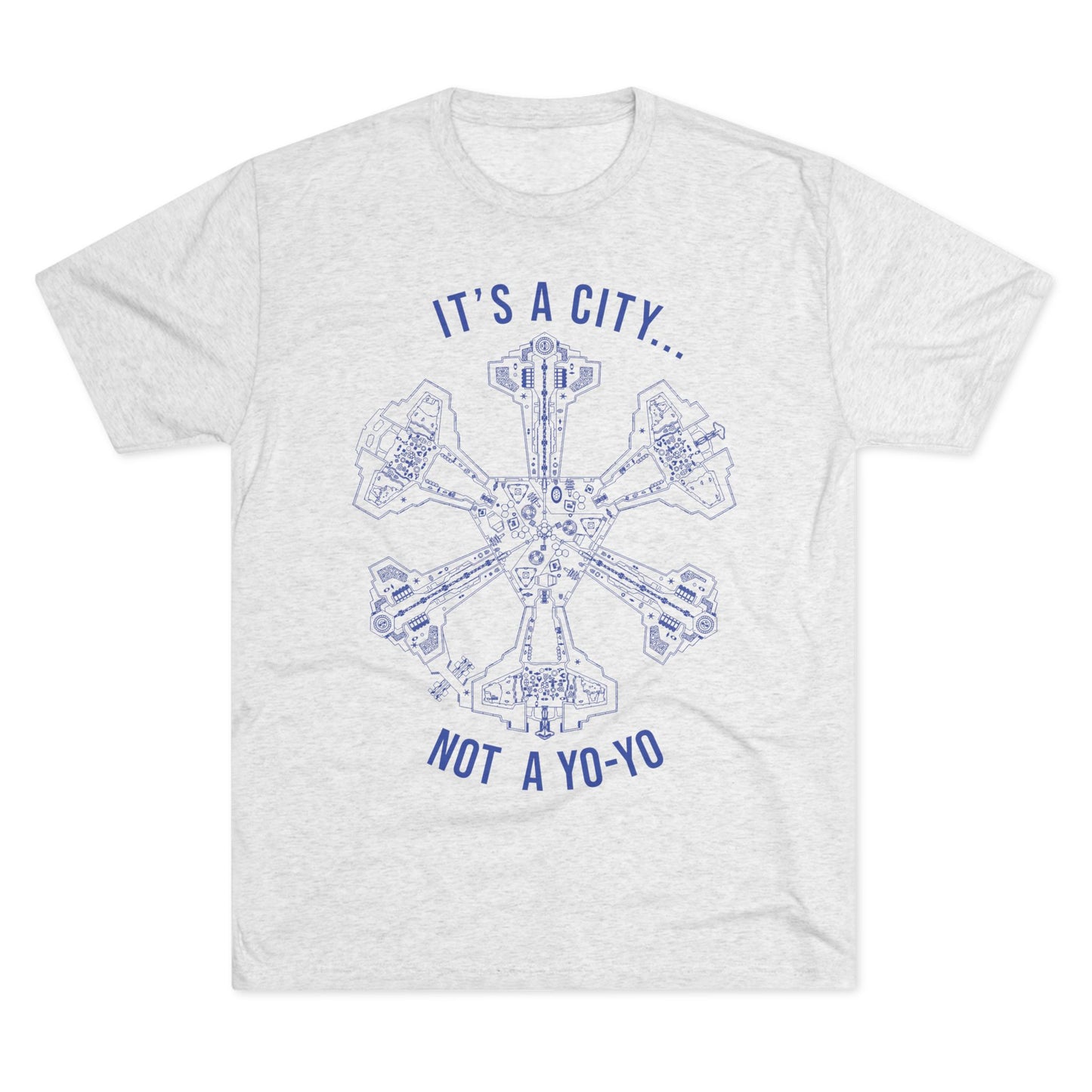 Not a Yo-Yo Stargate Atlantis Unisex Tri-Blend Crew Tee