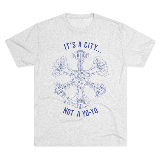 Not a Yo-Yo Stargate Atlantis Unisex Tri-Blend Crew Tee