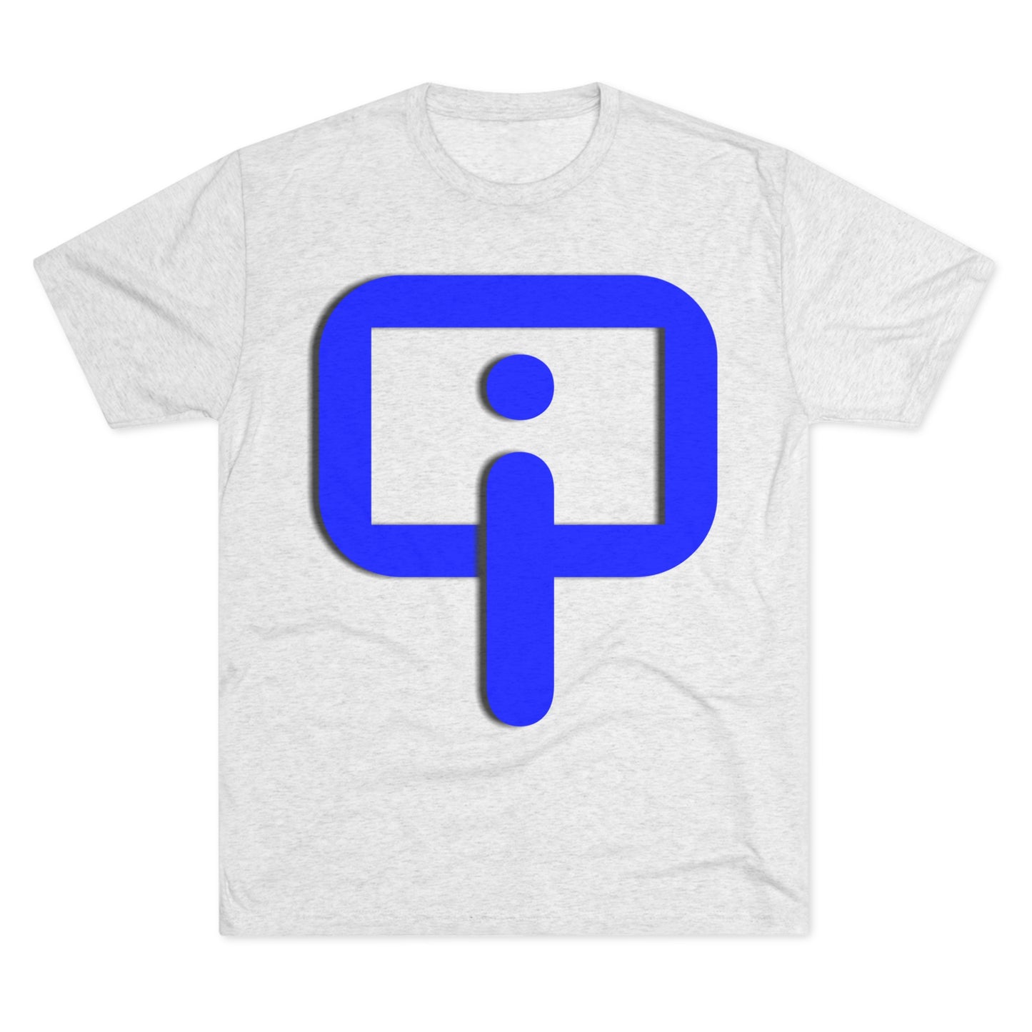 Organic Intelligence (BLUE) Unisex Tri-Blend Crew Tee