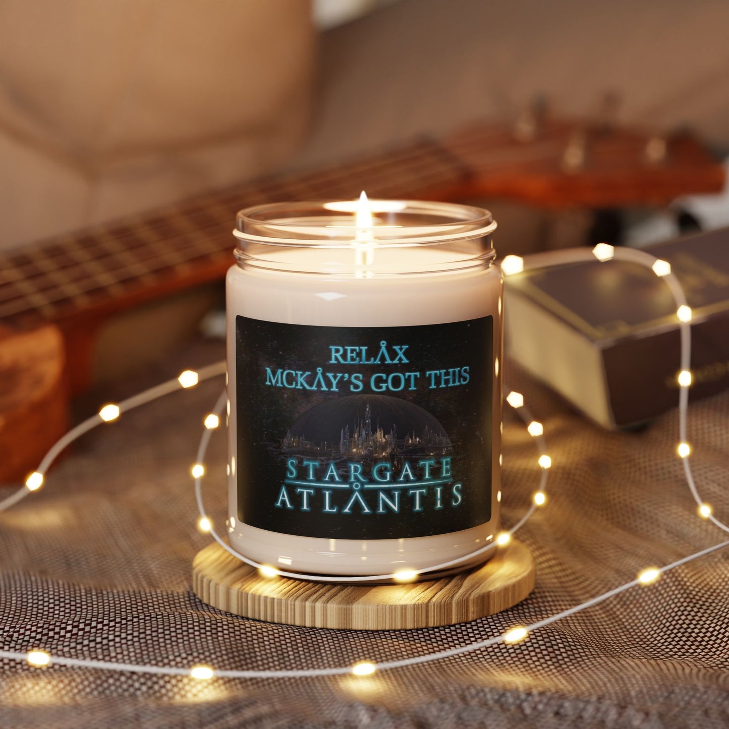 Relax, McKay's Got this...Stargate Soy Candle, 9oz