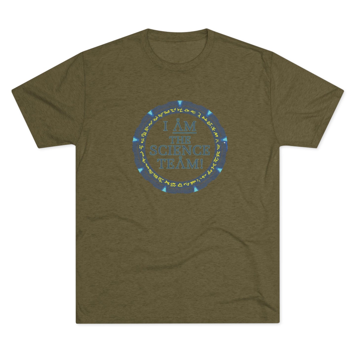 I AM the Science Team Stargate Unisex Tri-Blend Crew Tee