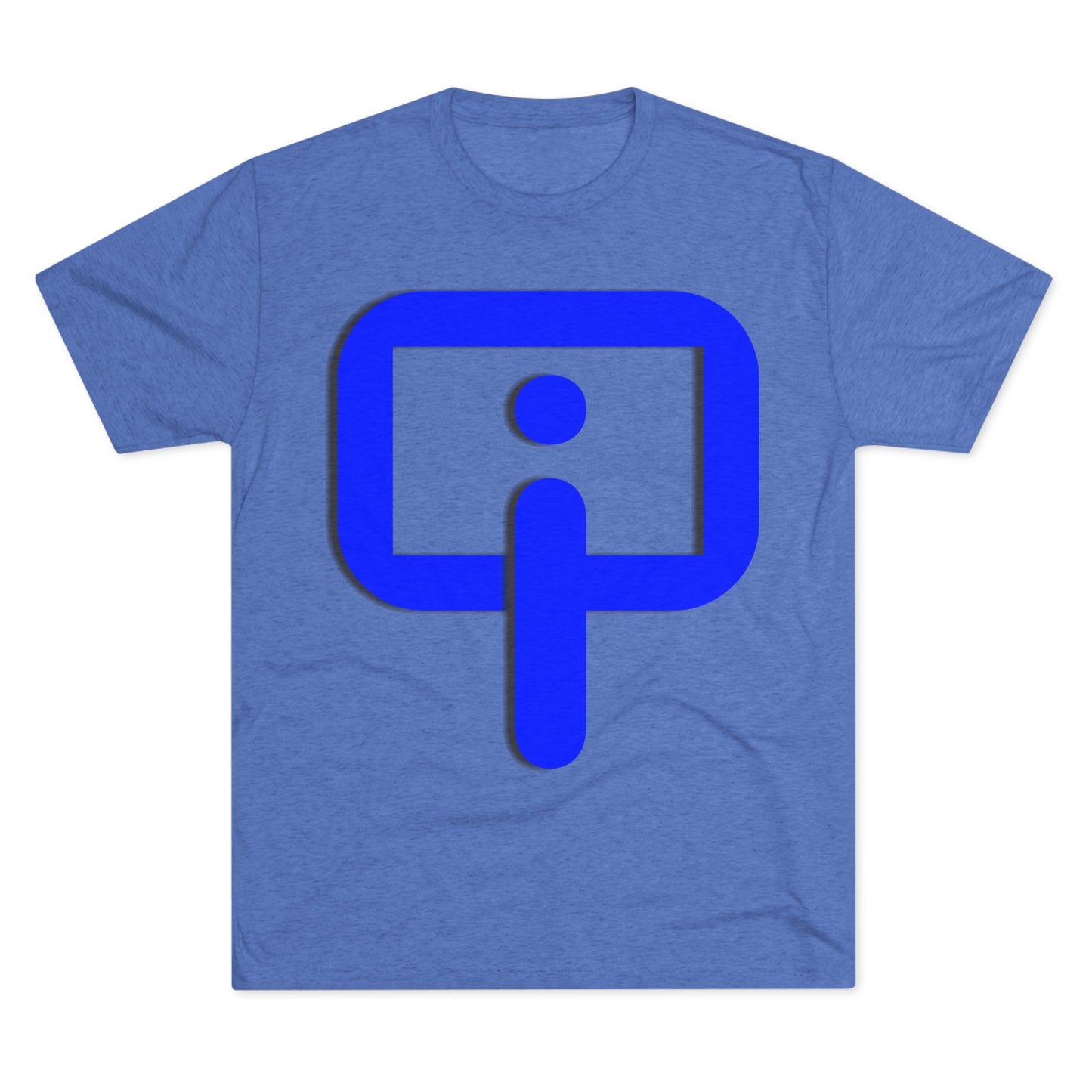 Organic Intelligence (BLUE) Unisex Tri-Blend Crew Tee