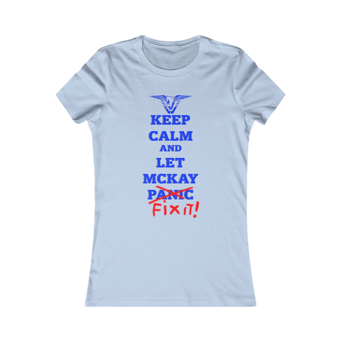 'Keep Calm and Let McKay Fix It!' Stargate Women's Tee