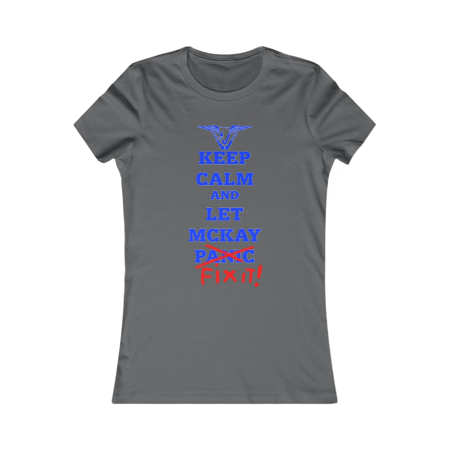 'Keep Calm and Let McKay Fix It!' Stargate Women's Tee