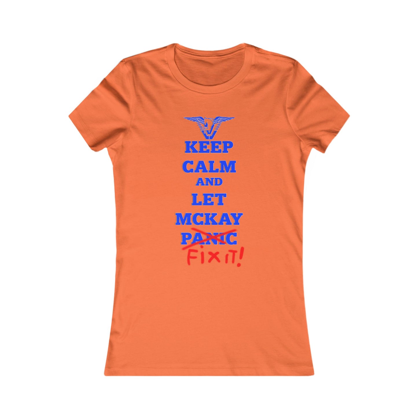 'Keep Calm and Let McKay Fix It!' Stargate Women's Tee