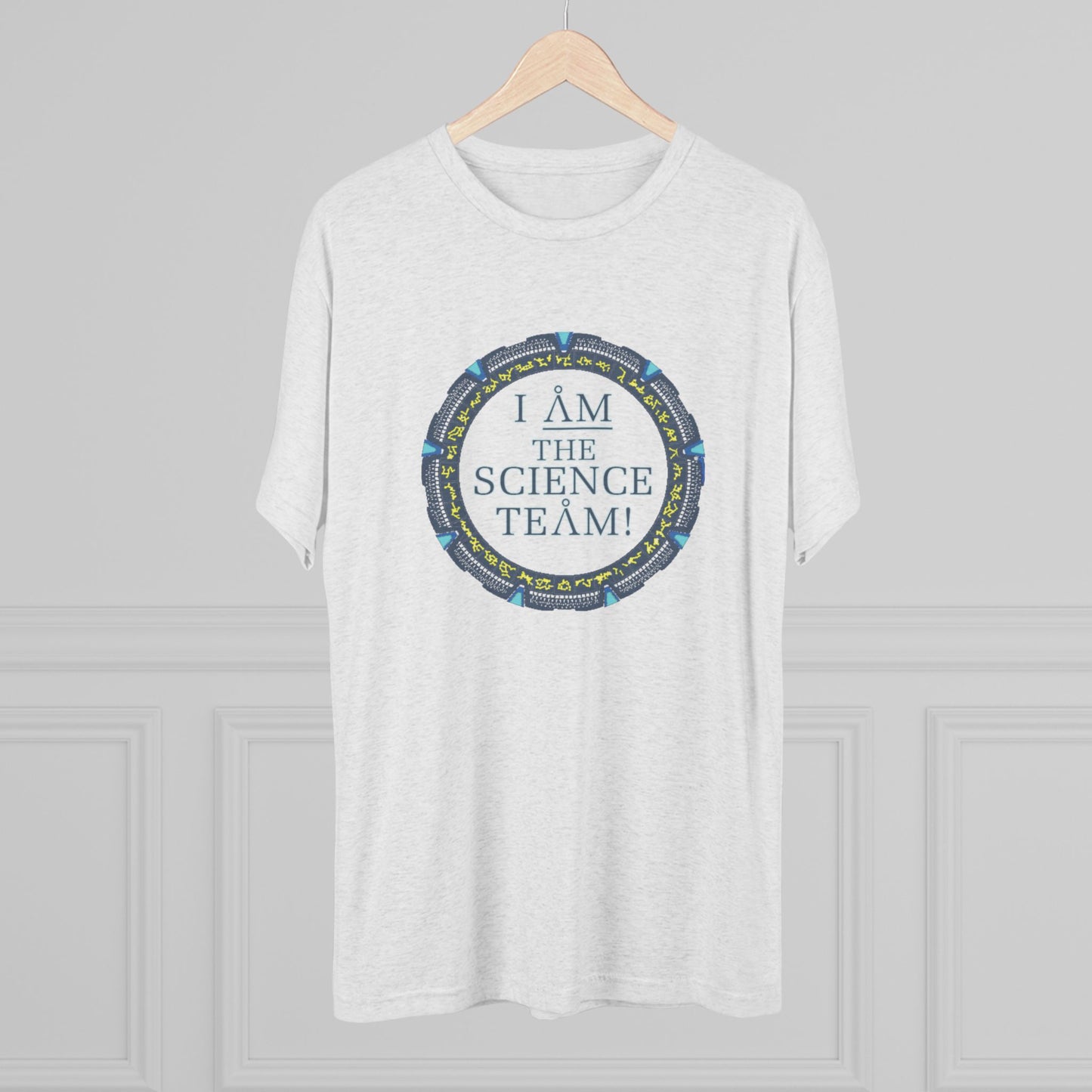 I AM the Science Team Stargate Unisex Tri-Blend Crew Tee