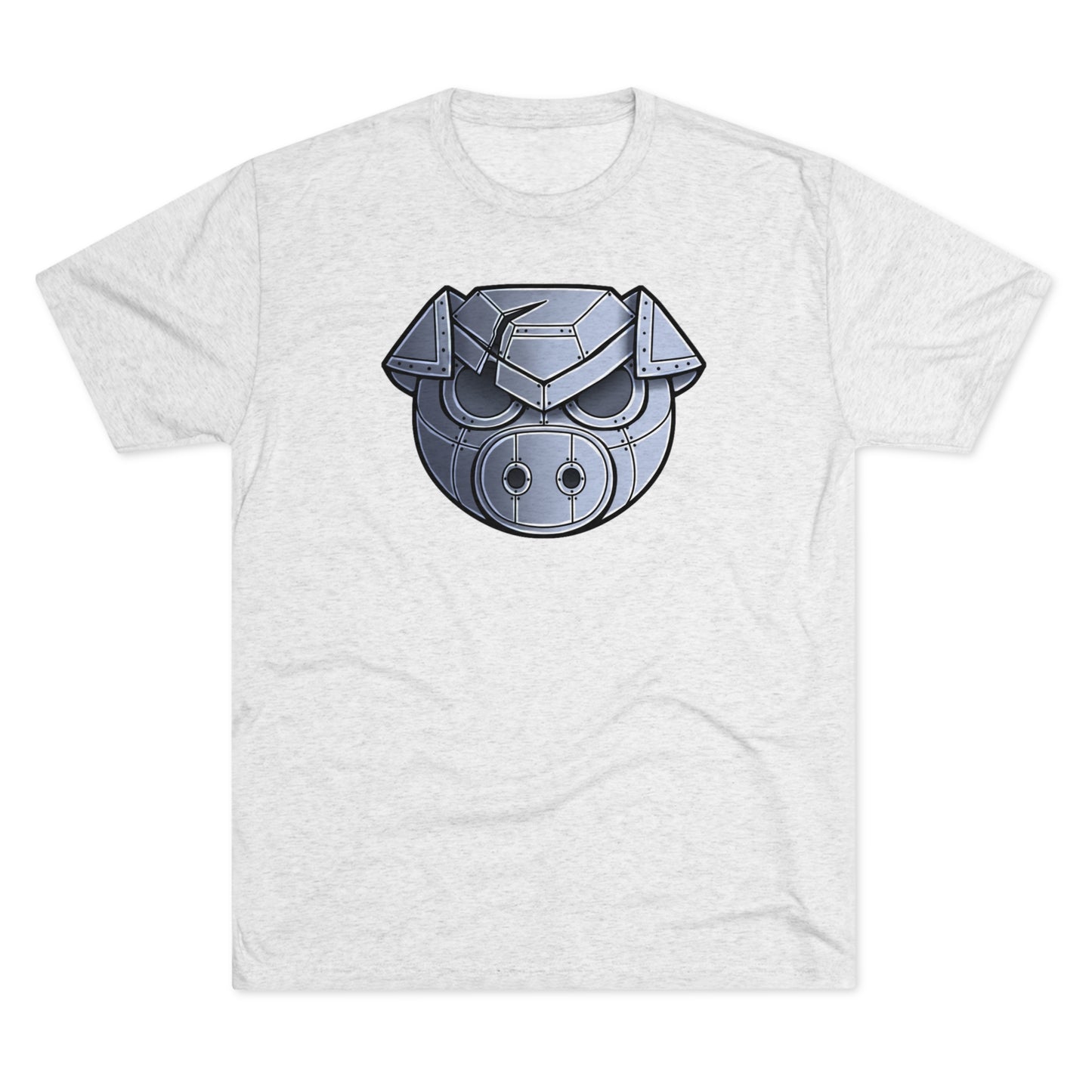 TechBandits Metal Pig Unisex Tri-Blend Crew Tee