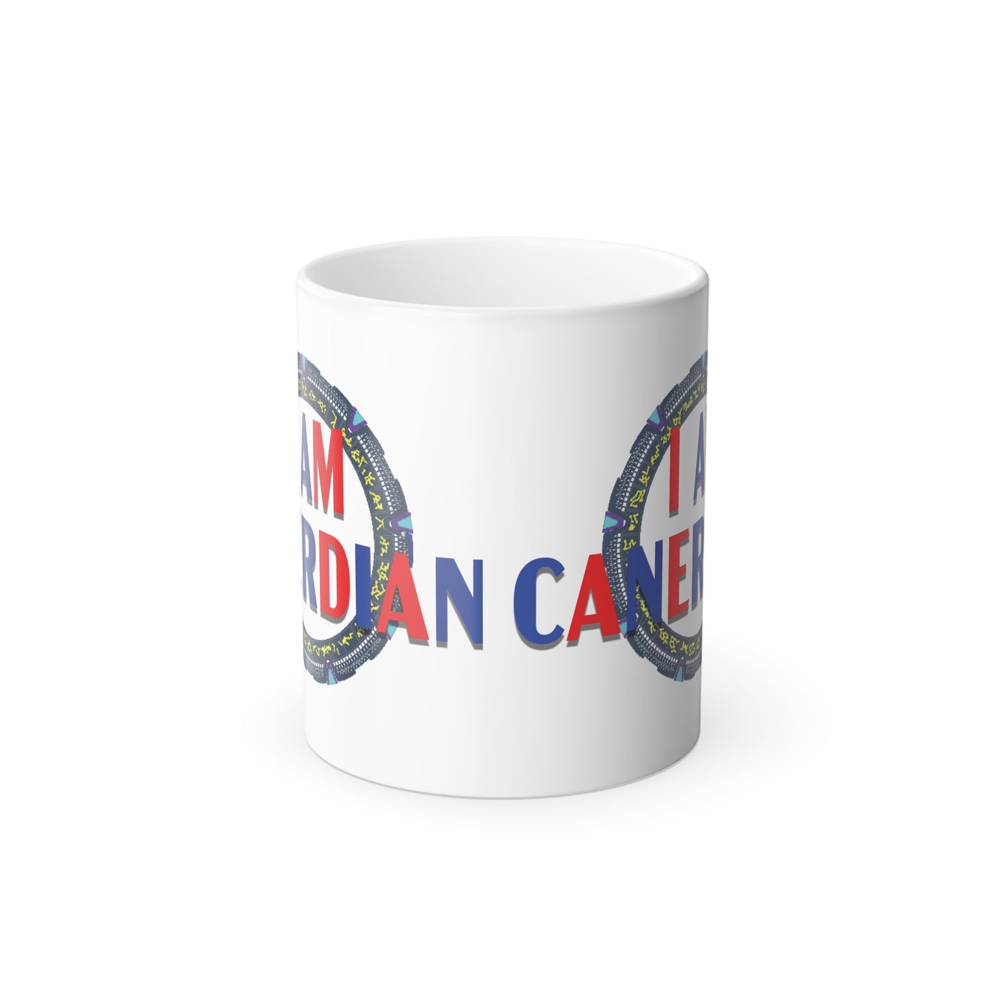 I am a STARGATE CaNERDian... Power Color Morphing Mug, 11oz
