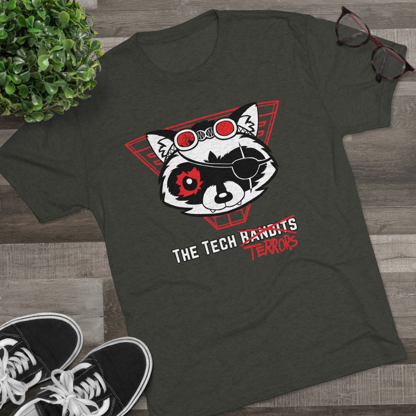 Stargate inspired TechBandits Chevron Unisex Tri-Blend Crew Tee!