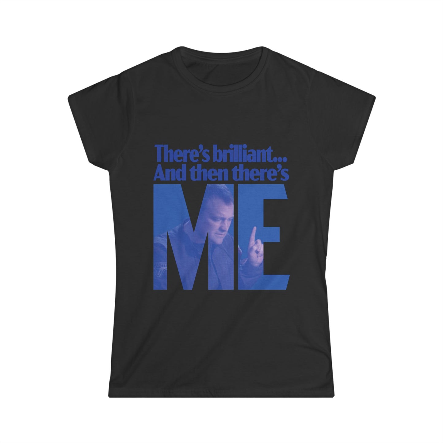 Stargate Atlantis: Brilliant and Me - Women's Softstyle Tee