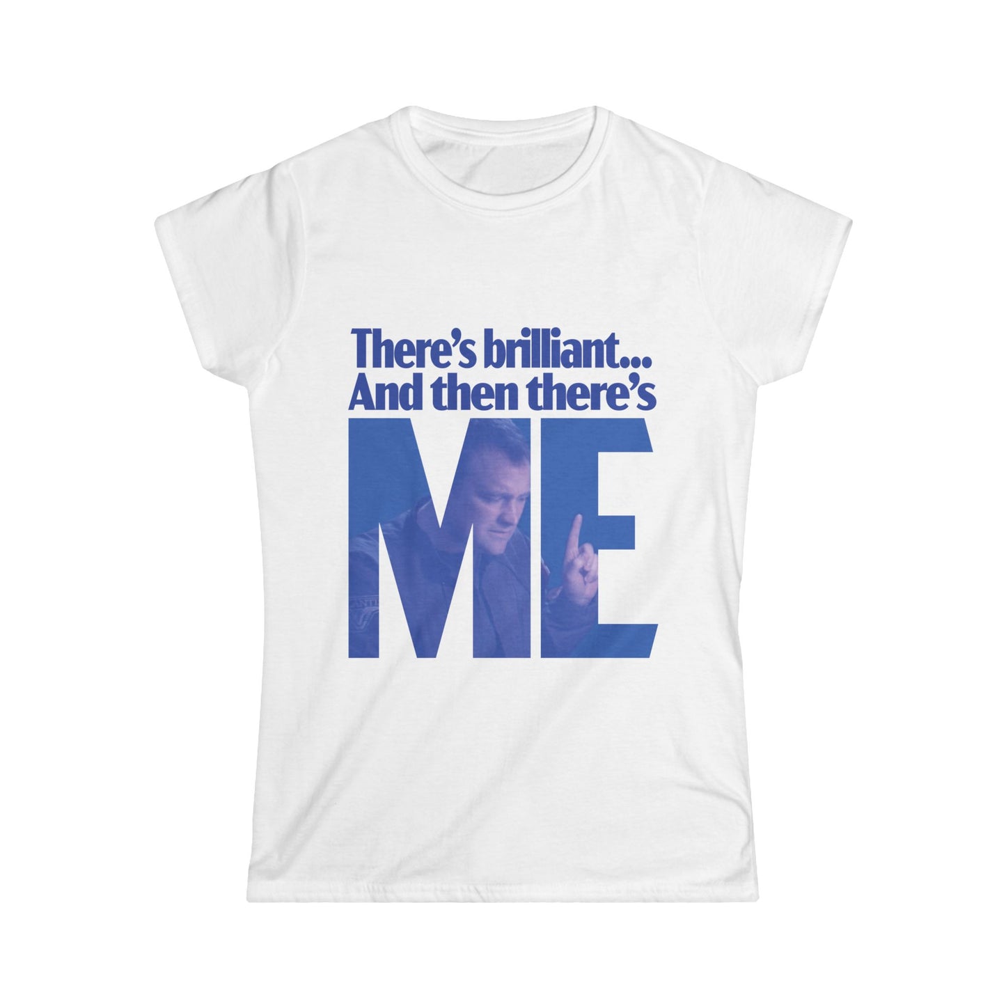 Stargate Atlantis: Brilliant and Me - Women's Softstyle Tee