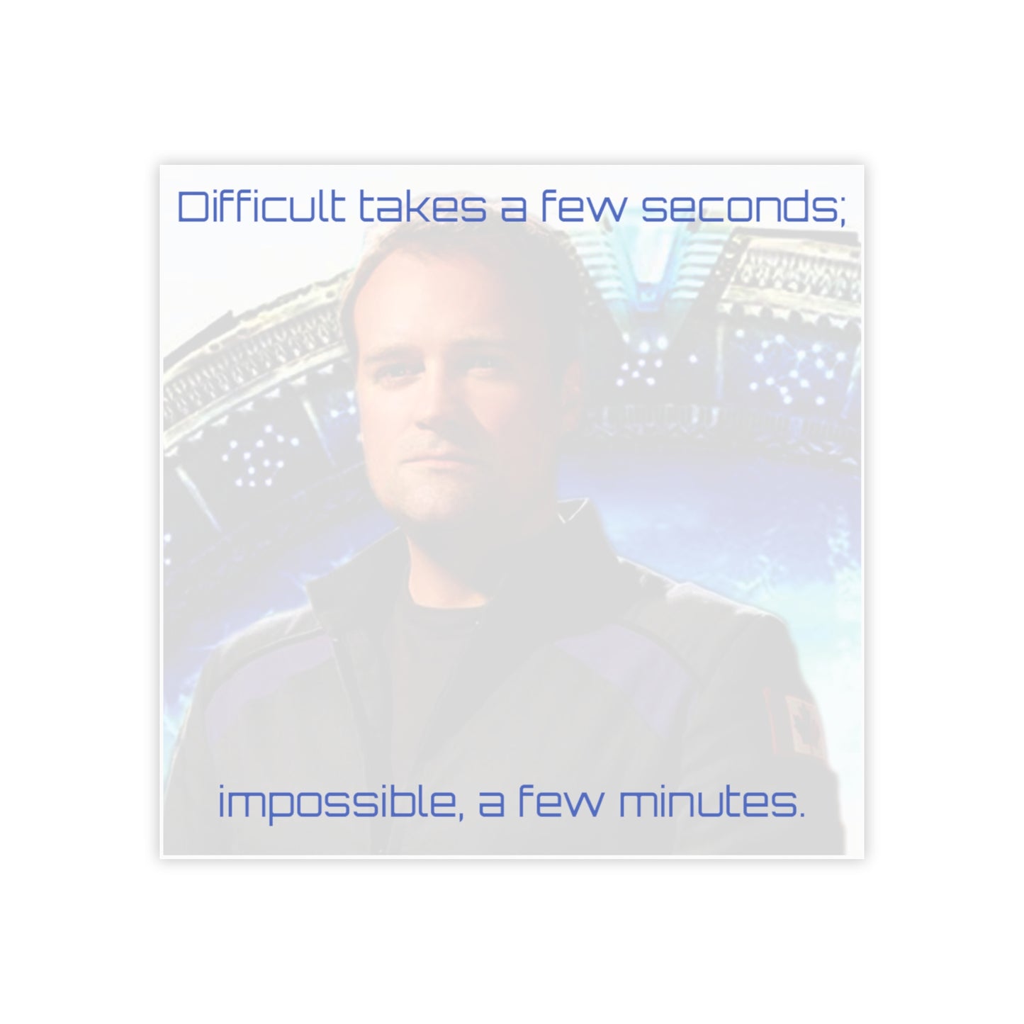 Stargate Genius Post it Note