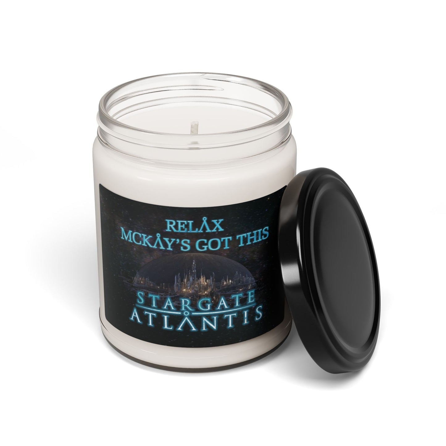 Relax, McKay's Got this...Stargate Soy Candle, 9oz