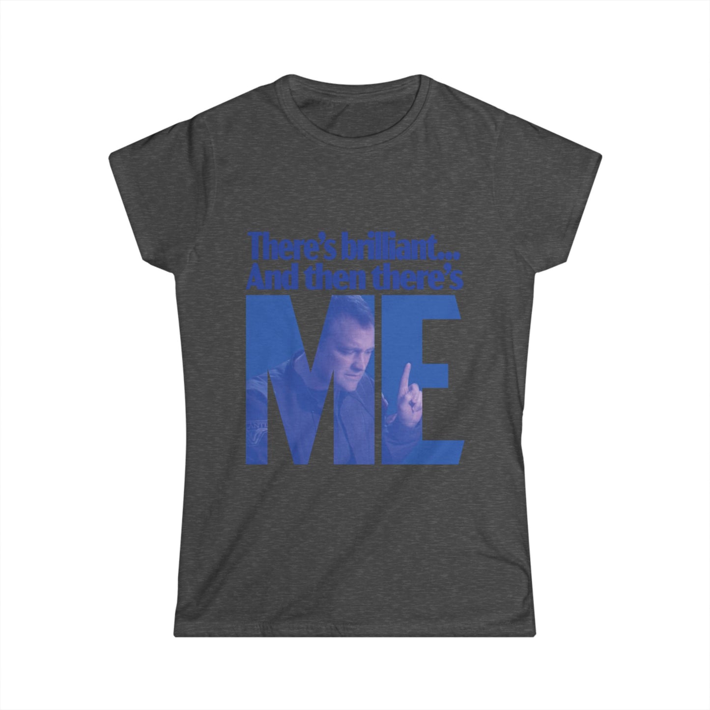 Stargate Atlantis: Brilliant and Me - Women's Softstyle Tee