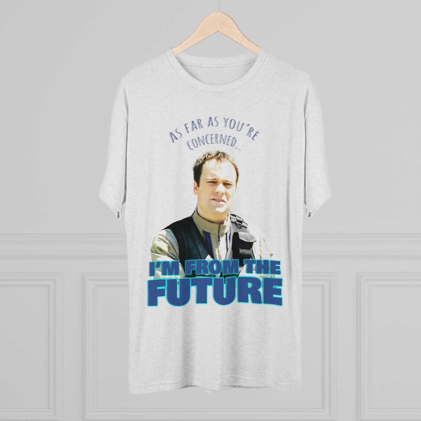 I'm from the future... Stargate inspired Unisex Tri-Blend Crew Tee