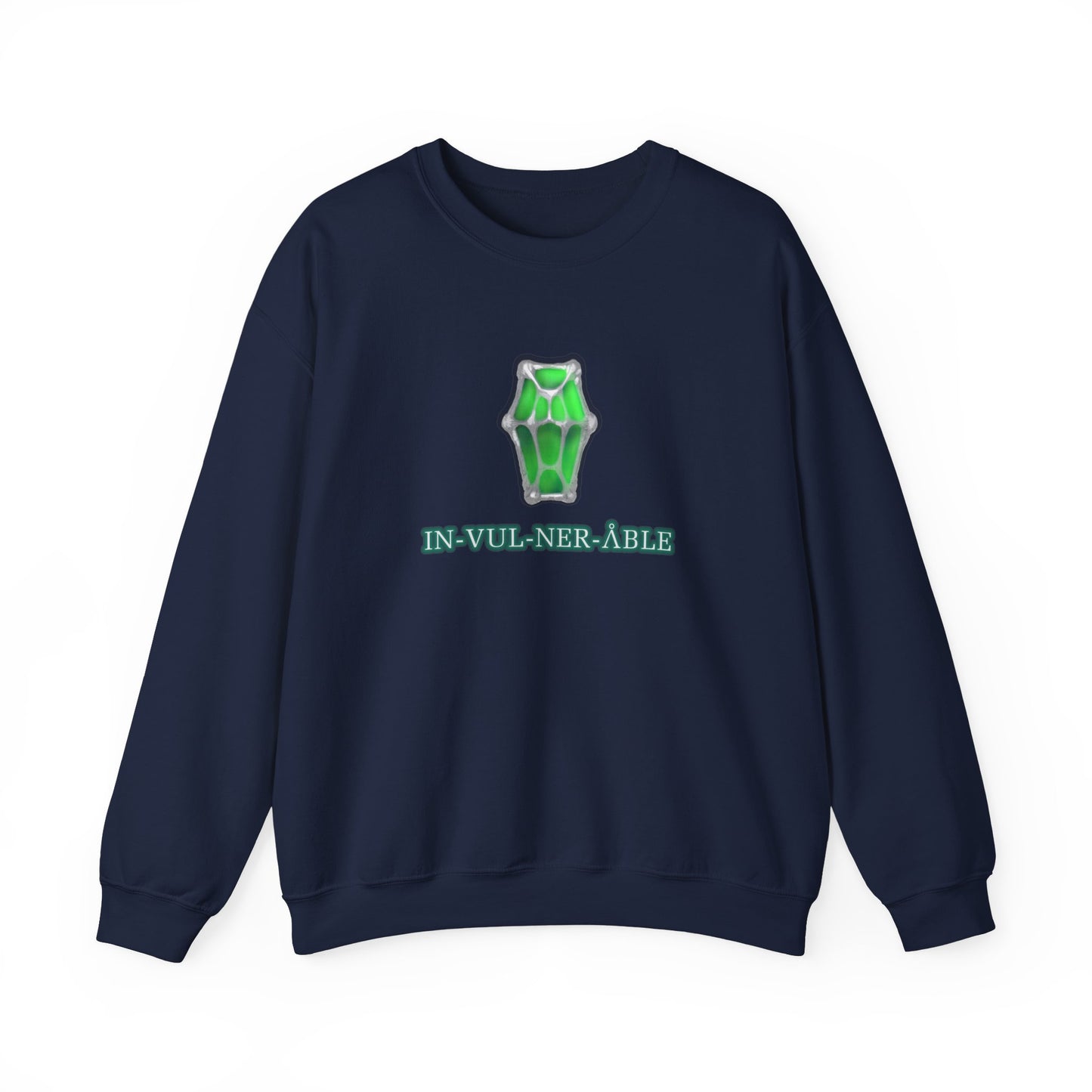 Invulnerable: Personal Stargate Shield Device Unisex Heavy Blend™ Crewneck Sweatshirt