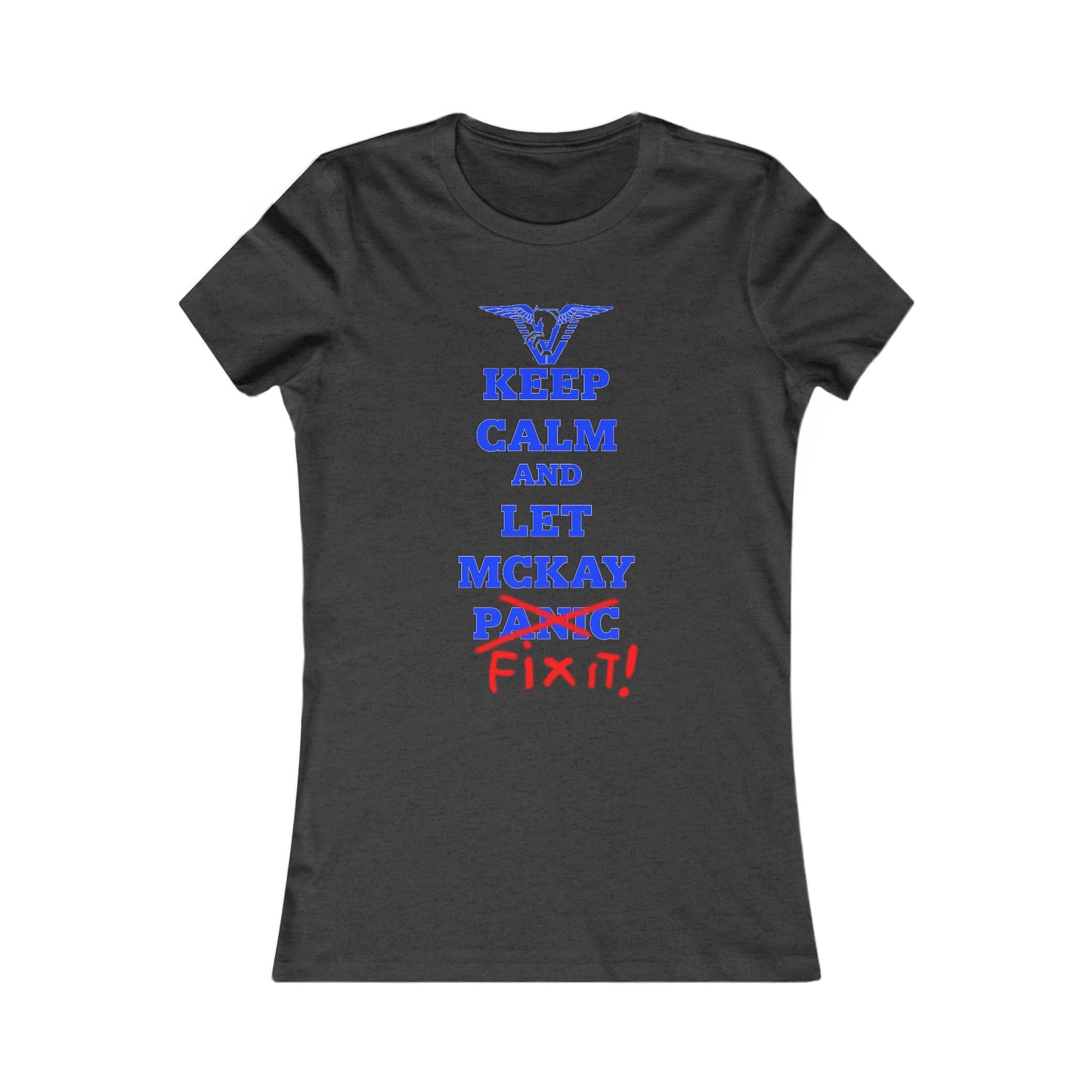 'Keep Calm and Let McKay Fix It!' Stargate Women's Tee