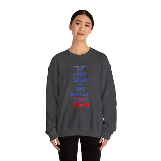 Let Mckay Fix it!  Stargate Unisex Heavy Blend™ Crewneck Sweatshirt