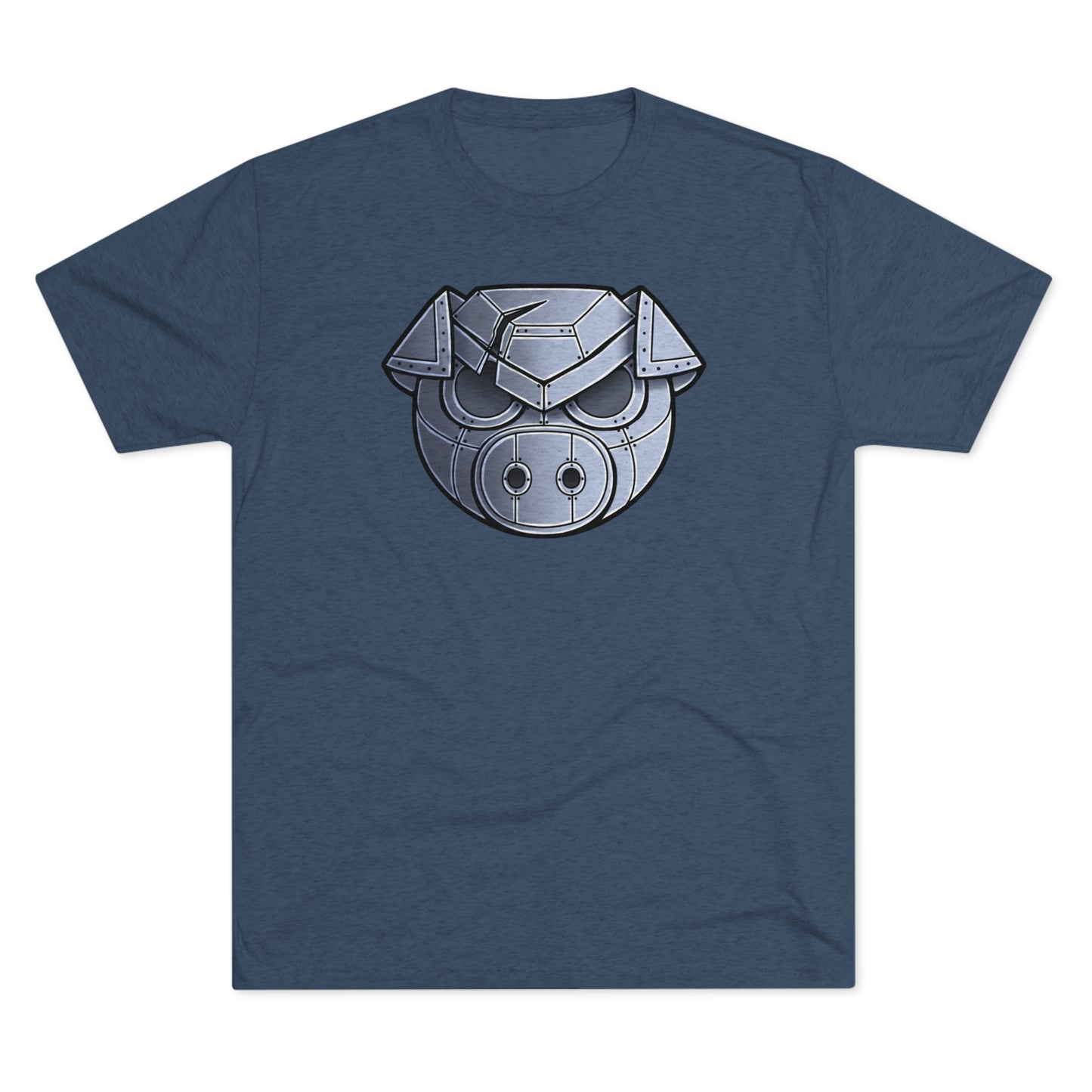 TechBandits Metal Pig Unisex Tri-Blend Crew Tee