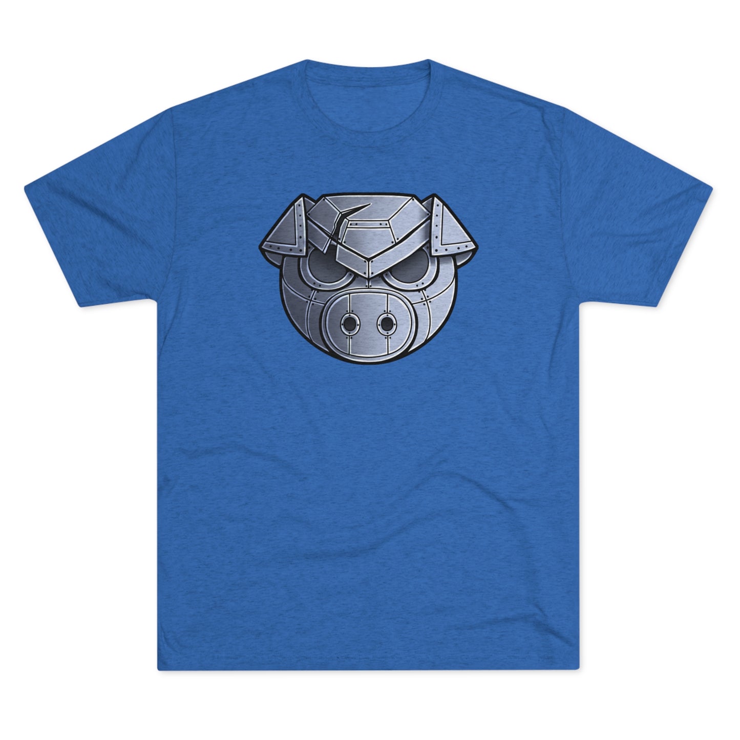 TechBandits Metal Pig Unisex Tri-Blend Crew Tee