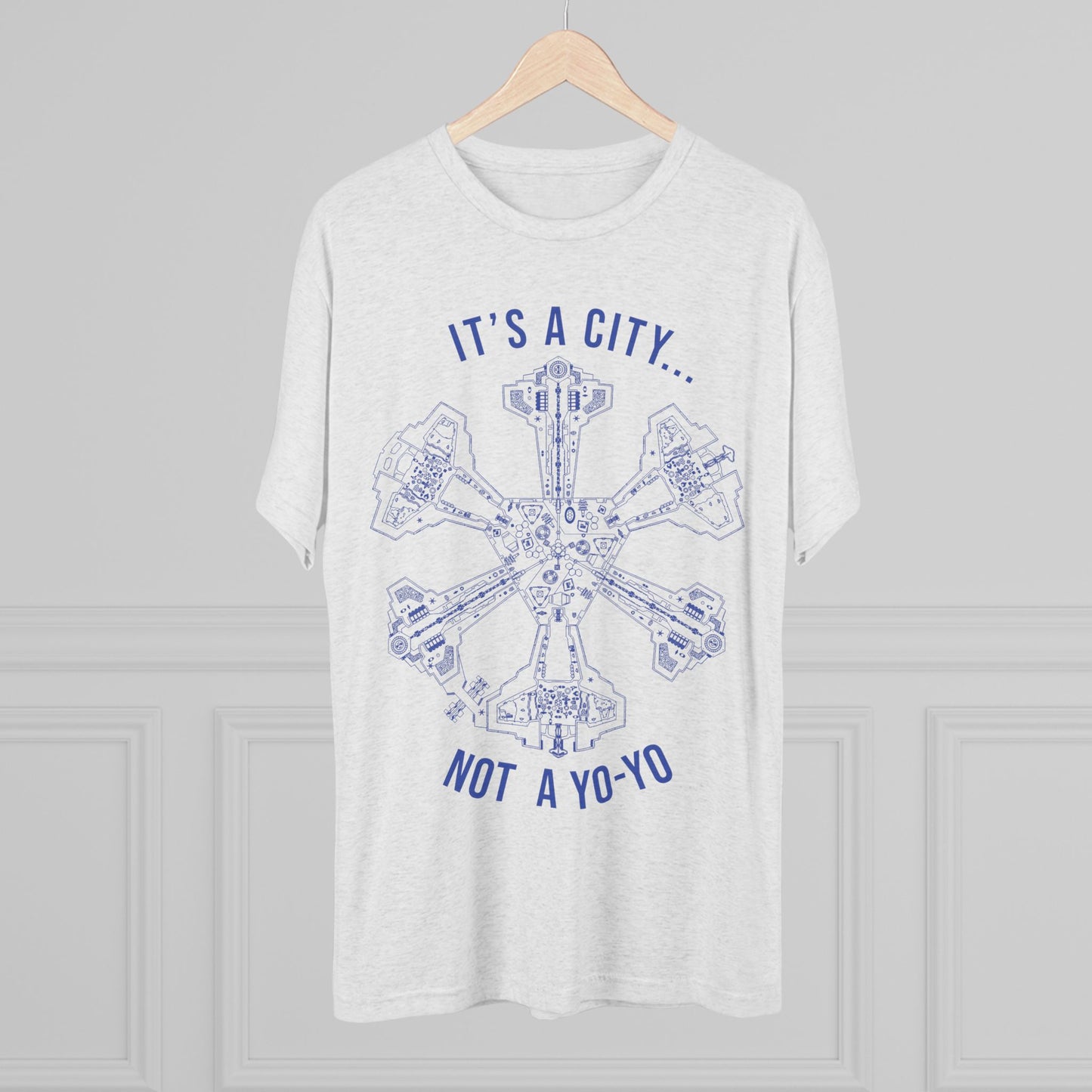 Not a Yo-Yo Stargate Atlantis Unisex Tri-Blend Crew Tee